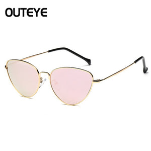 OUTEYE Cat Eye Tinted Sunglasses