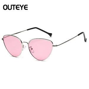OUTEYE Cat Eye Tinted Sunglasses